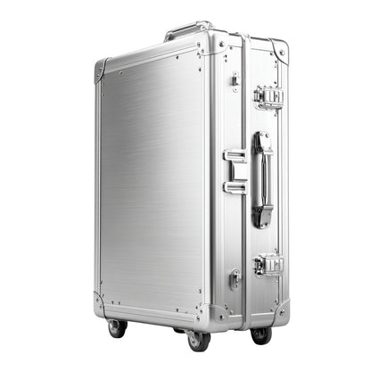 The Fortress: Full Aluminum-Magnesium Alloy Suitcase
