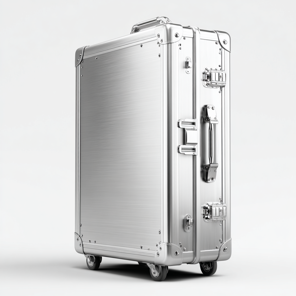 The Fortress: Full Aluminum-Magnesium Alloy Suitcase