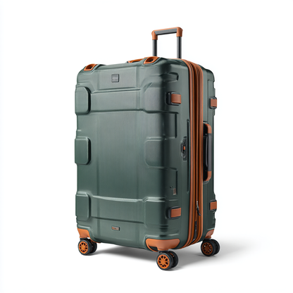 Voyager Plus: Expandable Large Checked Suitcase (28")